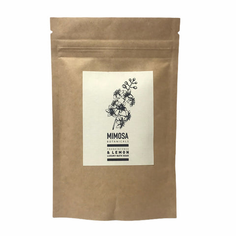 Frankincense & Lemon Bath Soak 125gm Sachet