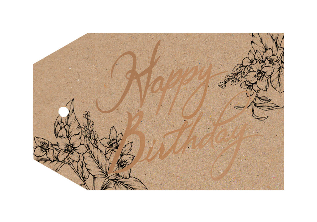 Happy Birthday Gift Tag